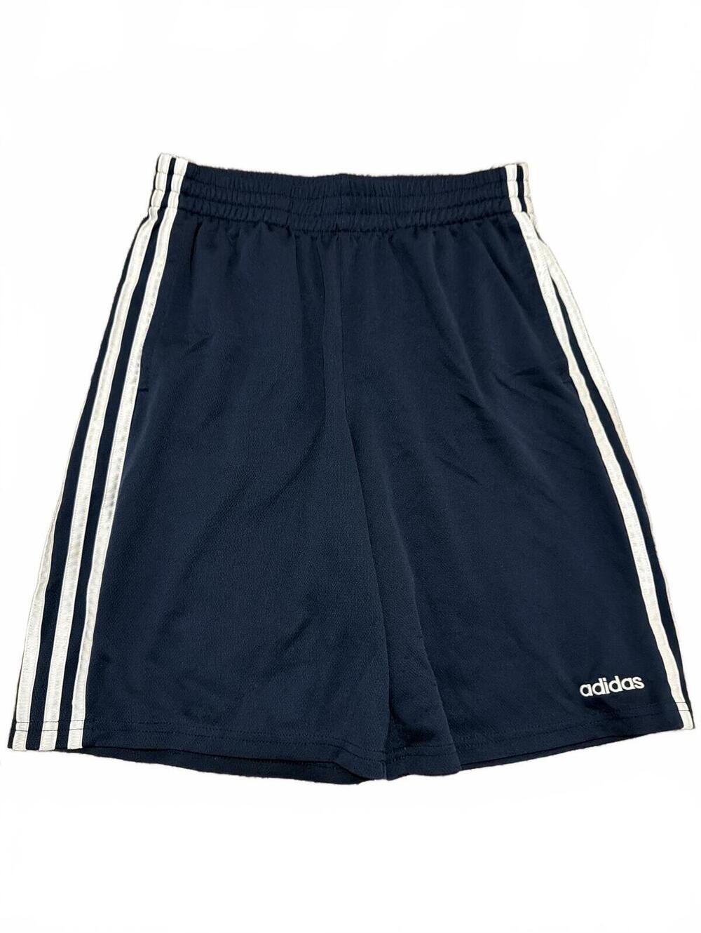 adidas Boys Shorts Large 14/16 Navy Blue